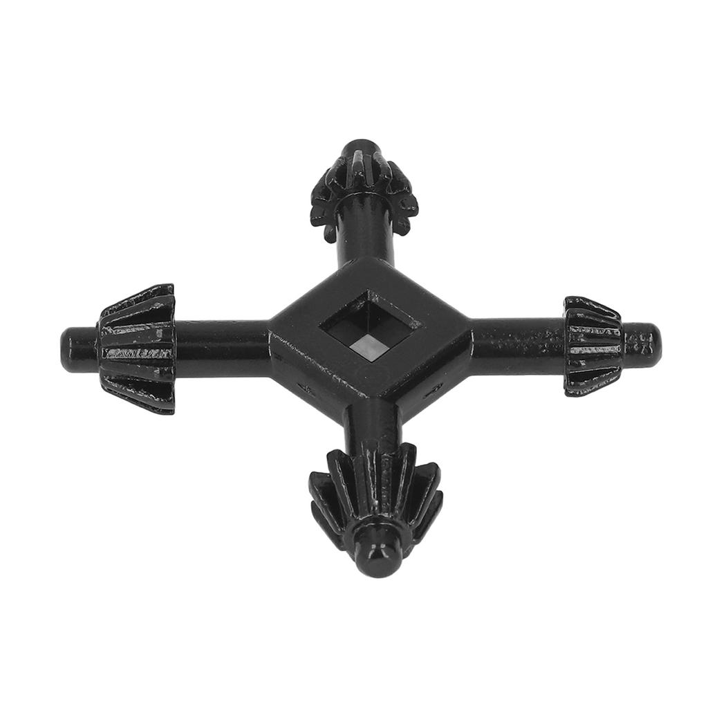 4 In 1 Drill Chuck Wrench 45# Steel Multifunctional Chucks Key for Drilling Alloy Teeth
