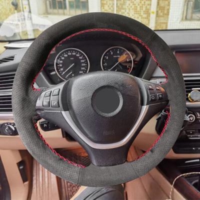 Чехол из замши на руль автомобиля для BMW X5 E70 X6 E71 E72 ActiveHybrid