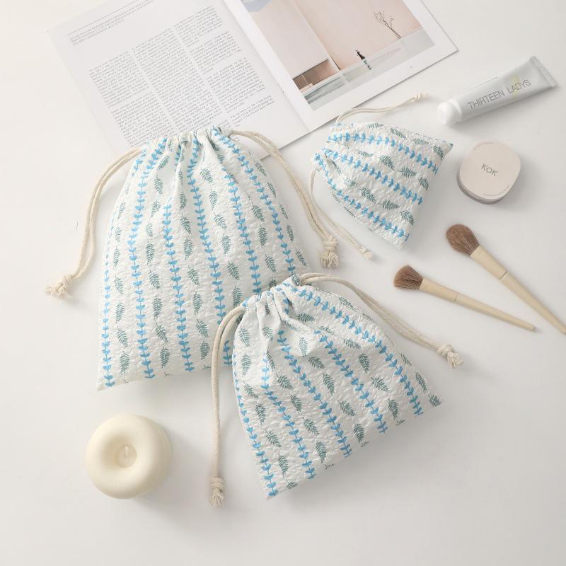 Набор: Мультяшный рюкзак-мешок и косметичка: Женская коллекция для хранения из трех предметов