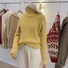 Sweater for Women Autumn Winter Thickened Warm Knitted Stretchy Long Sleeve Tops