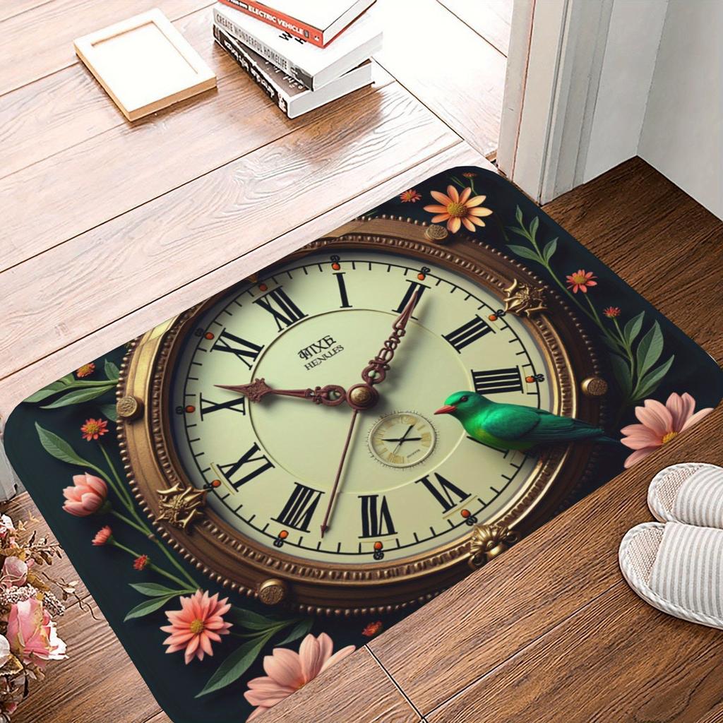 1 шт. Коврик для кухни с 3D-рисунком, Нескользящий придверный коврик, Поп-дизайн, Коврик для ванной комнаты, Коврик для ванной, Ковер для дома, Декор для раковины, Прачечной