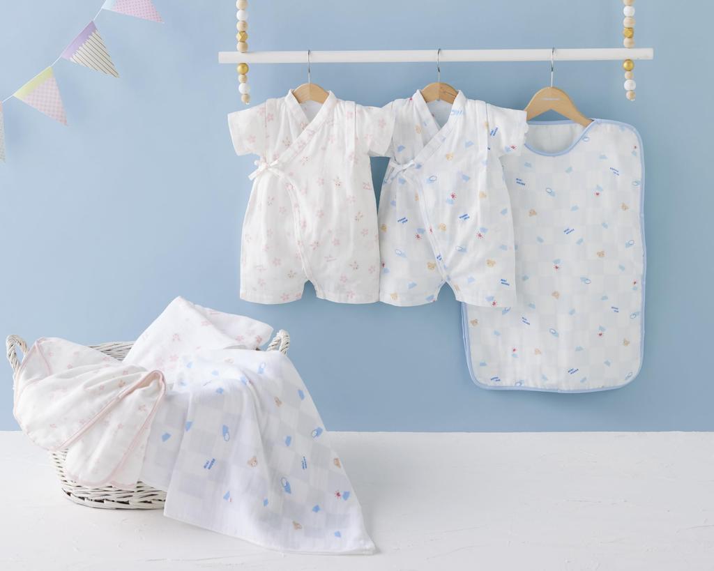 Gauze Made In Prevents Colds While For Boys and Baby Yellow [Miki House] Sleeper, Triple-Weave Gauze, 100% Cotton, Japan, Sleeping, Girls, Babies,