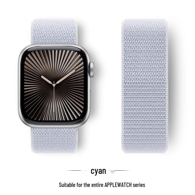 Нейлоновый плетеный ремешок для Apple Watch Ultra, Series 9-4
