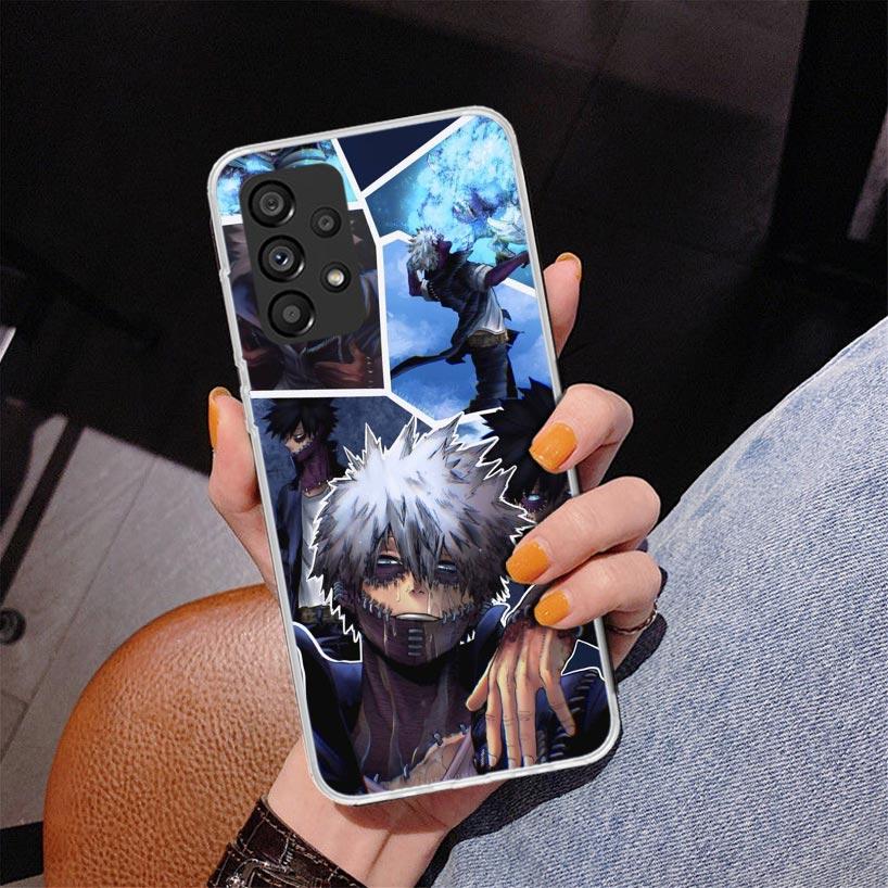 Чехол для телефона My Hero Dabi Bnha для Samsung Galaxy A17 A16 A15 A14 A13 A57 A56 A55 A54 A53 A37 A36 A35 A34 A33 A26 A25 A24 A23 Gala