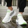 Men's Fashion Mesh Running Shoes Comfortable Flat Bottom Lightweight Vulcanized Shoes Couple Universal Casual Sneakers Shoes