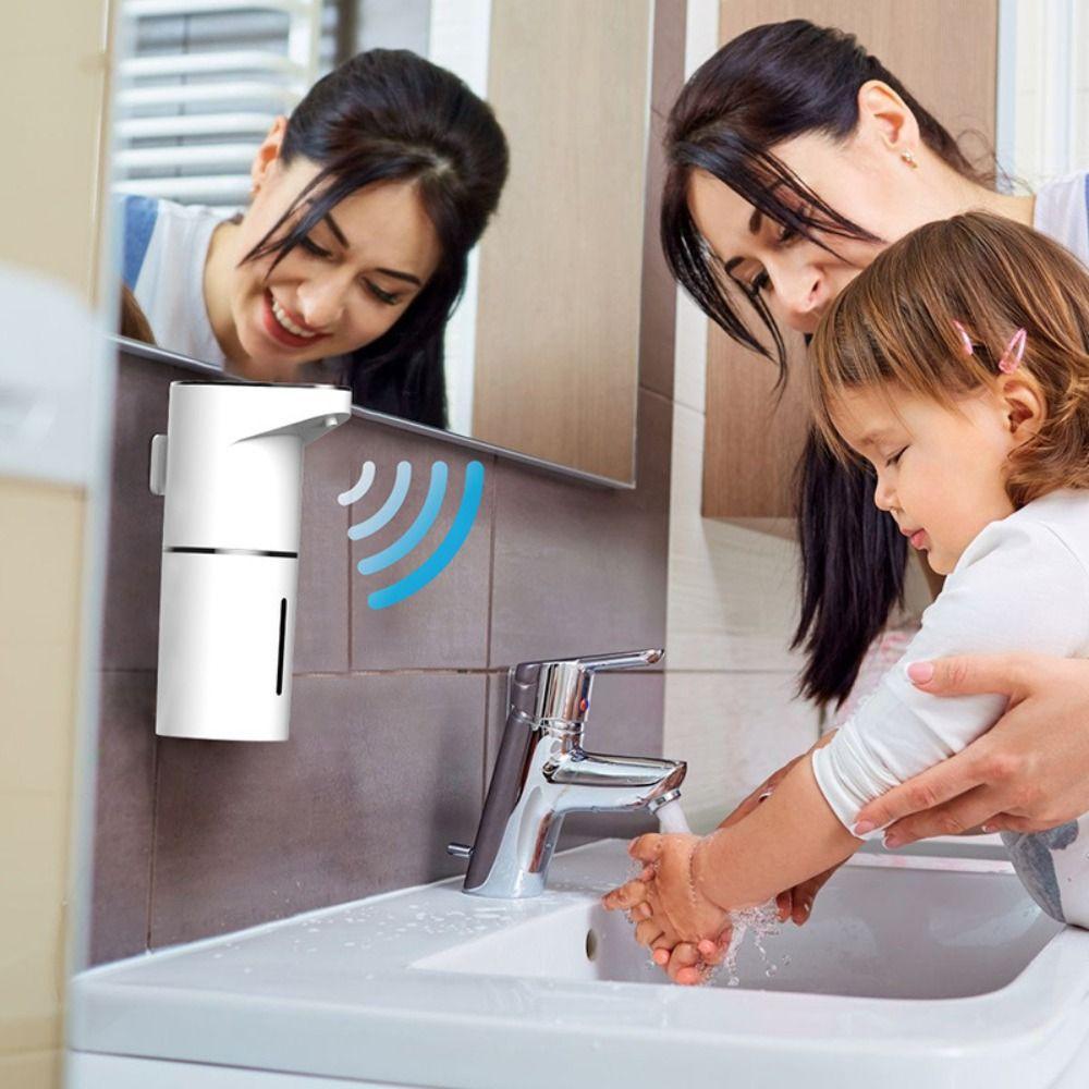 350ML Hand Washer Dispenser Touchless Sensor Hand Sanitizer Machine Bathroom