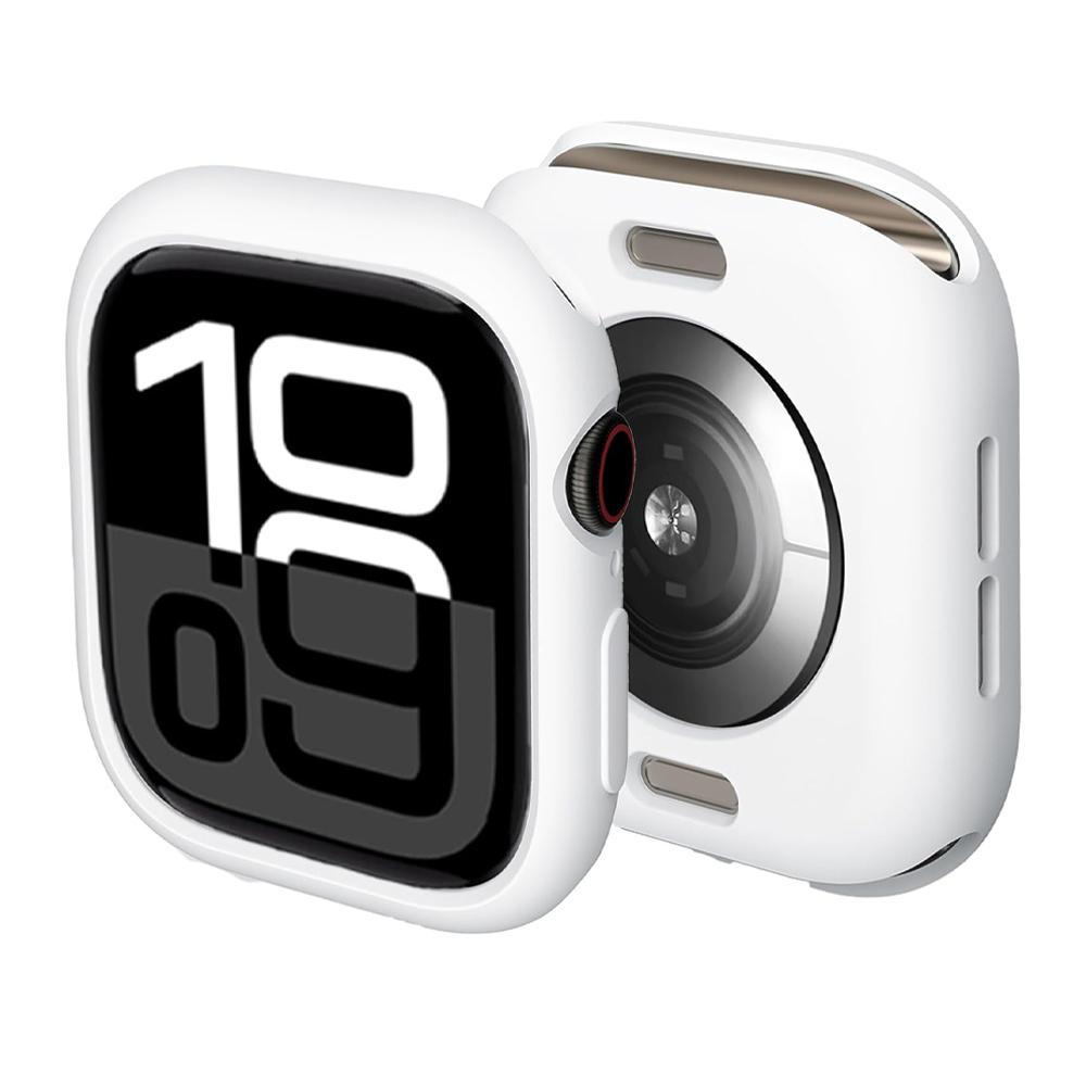 Чехол для Apple Watch 10 11 46 мм 42 мм Аксессуары Ударопрочный Защитный Мягкий Силиконовый Бампер Оболочка Чехол iwatch Серии Защита