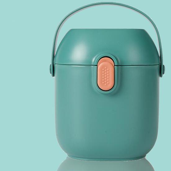 Ящик для хранения, контейнер для сухого молока с ручкой, большой емкости, пищевой, без BPA, портативный дозатор сухого молока, контейнер для закусок