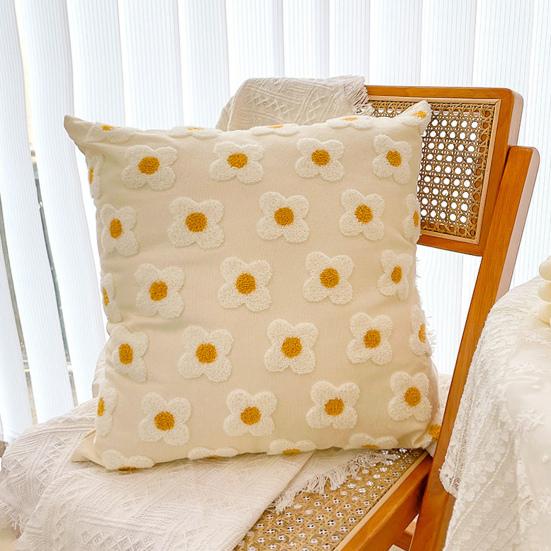 Плюшевая наволочка с цветочным принтом, наволочка с принтом весны и лета, наволочка с декором в фермерском стиле со скрытой молнией для дивана-кровати, украшение для дома