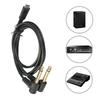 Кабель Type C на 6,35 мм Прямой/Угловой USB C на Одиночный/Двойной 1/4-дюймовый Адаптер Шнур для Домашнего Кинотеатра