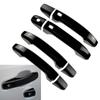 Gloss Black Outside Set Of 4 Door Handle Fit For Chevrolet For GMC Sierra 1500 2500HD 3500HD Door Handle Cover Trim