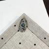 1 шт. Натуральный камень Овальный кулон 16×35 мм Золотая зубчатая окантовка Инкрустированный драгоценный камень Шарм для изготовления ювелирных изделий DIY Ожерелье
