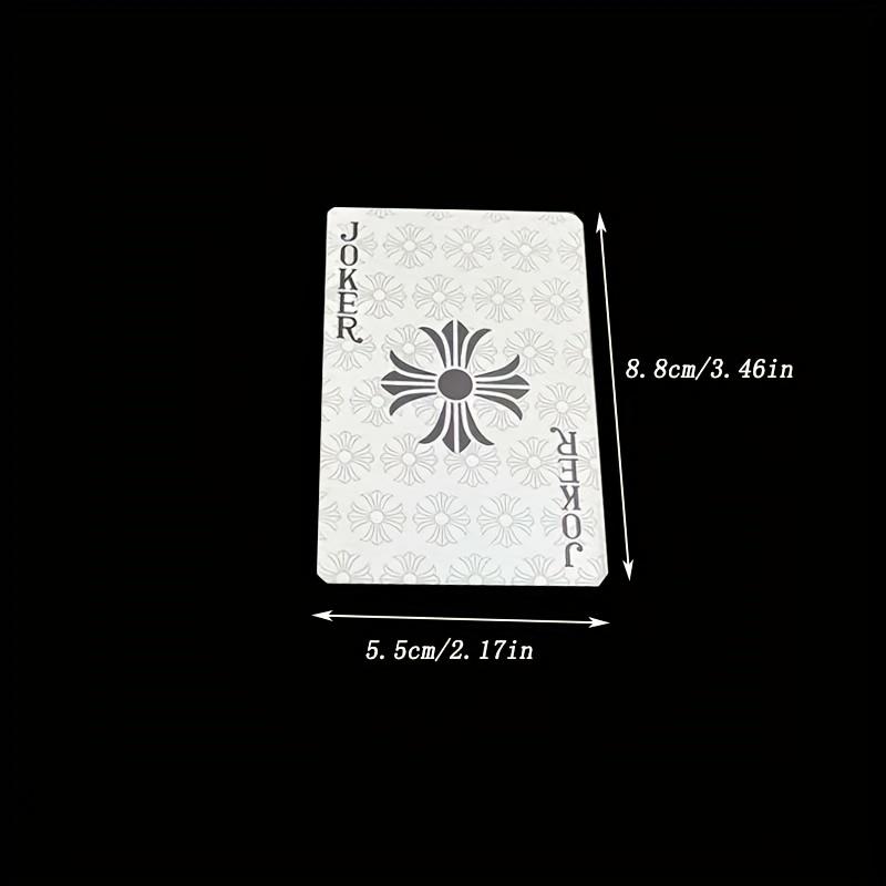 1Pc Board Game Bundle: Black Deck of Playing Cards + 80-Chip Set. Great for Family Game Nights and Parties.