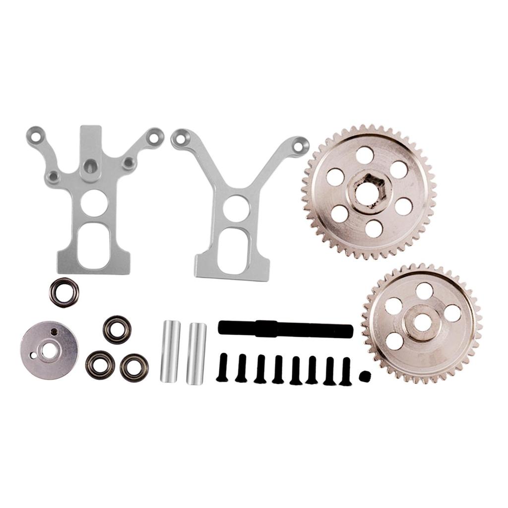 Metal 0207 Reducer Transmission Assembly kit suitable for HSP 94102 94122 1:10 Scale RC /-Road Car Spare Parts Accs