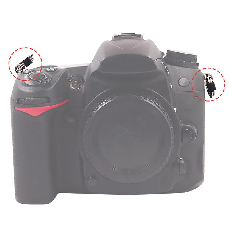 1 пара ремешков для фотоаппаратов с треугольным разъемным кольцом и крючком для зеркальной камеры