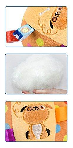 Мягкая игрушка Chiyami Baby Ball, игрушка-медведь, просыпающийся мини-мяч с колокольчиком, детский мяч для ловли (Собака)