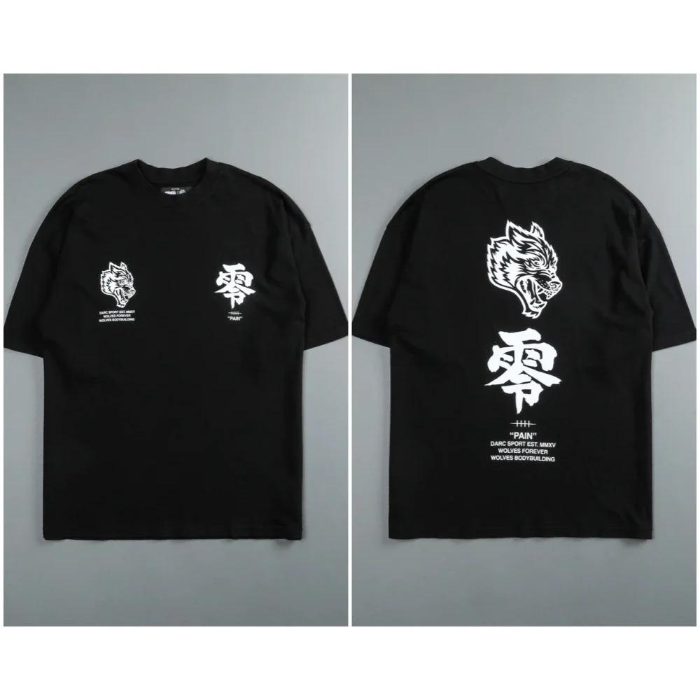 2025men's and women's couples motorcycle oversized breathable men's T-shirt muscle prayer handprint fitness T-shirt short sleeve