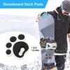 НОВЫЙ Сноуборд Stomp Pad Самоклеящийся Сноуборд Foot Pad 4 шт. Сноуборд Антискользящие Наклейки Сноуборд Pads Foot Pads