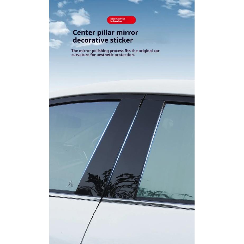 Для Kia K5 Optima 2011-2015 2012 2013 2014 Пленка на центральную стойку окна Накладка Стойки B C Наклейка Стойка Автомобильный Аксессуар