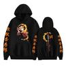 Fosskos Rengoku Kyoujurou Autumn Hoodie Sweatshirt Cosplay Costume Sweater Pullover Nezuko Hooded Unisex Anime