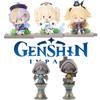 Серия Genshin Impact Фигурка из ПВХ Барбара Фишль Венти Кли и Другие Идеально для Домашнего Декора 8*5*7.5см