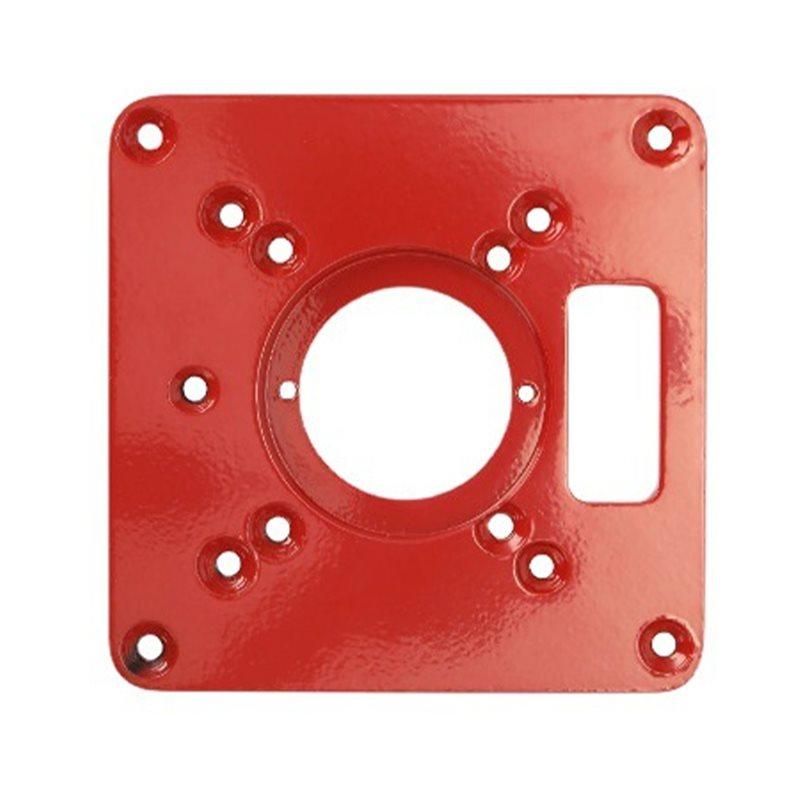 Многофункциональный фрезер для вставной пластины стола - для деревообработки, для настольных пил и станков для деревянных плит, включает 4 крышки