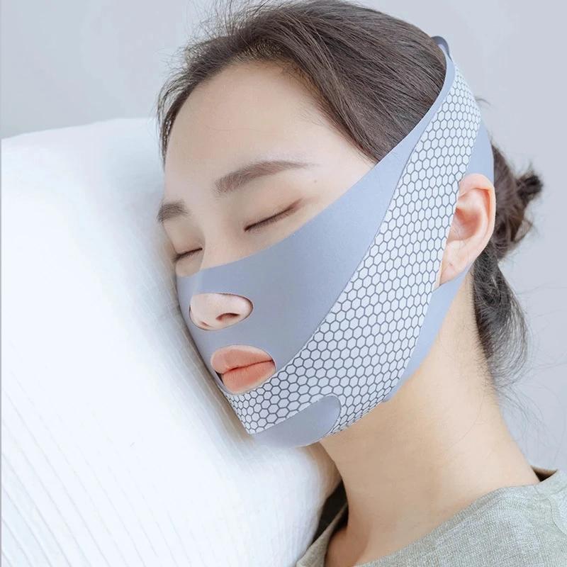 Facial Bandage, V-Face Lifting, Tightening Facial Nasolabial Folds, Sagging Mask, Full Face Lifting Artifact, Double Chin