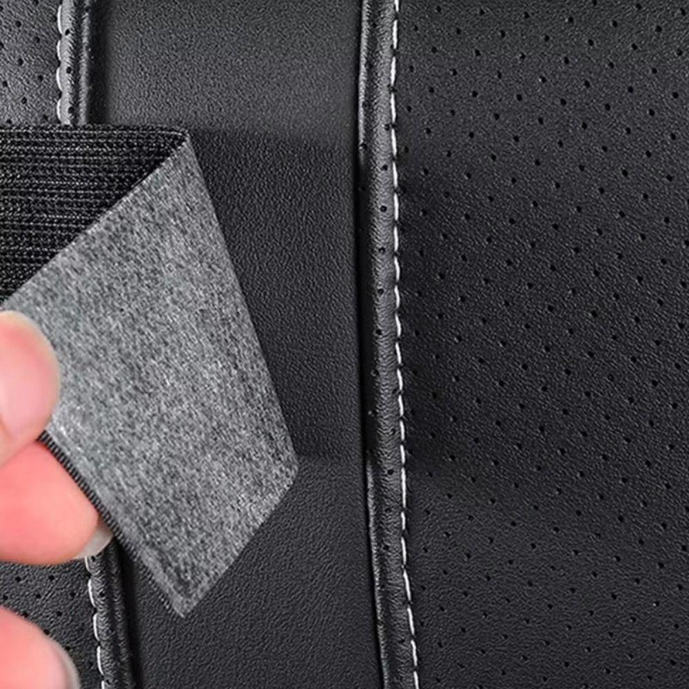 Липкий дизайн Автомобильный органайзер для салфеток на спинку сиденья Большая вместимость Кожаный органайзер для салфеток в автомобиль Путешествия