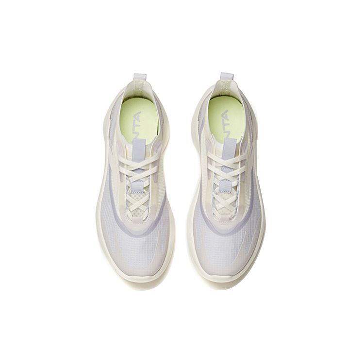 Anta Кроссовки Leaf 1.0 удобные, прочные, нескользящие, с низким верхом, женские, фиолетовые, белые 922125520-3