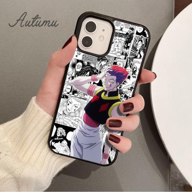 Модный чехол для телефона Hisoka Anime HUNTER×HUNTER для iPhone 11 12 13 14 Pro Max mini XR XS SE 2020 6 7 8 Plus Galaxy S21 S22