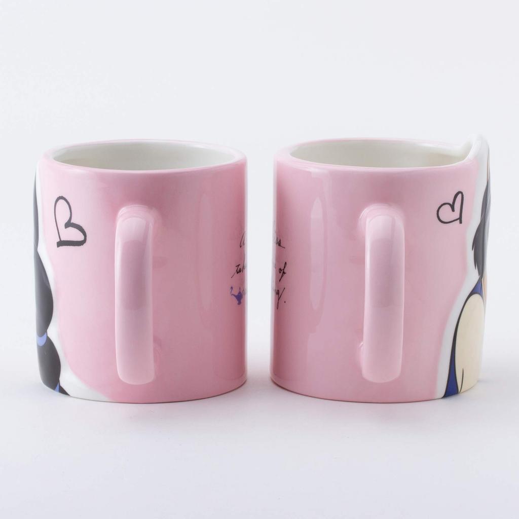 Disney "Aladdin" Jasmine & Aladdin Kissing Pair Mugs 300ml (san2577)