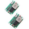 5PCS Mini DC4.75 23V to 3.3V Buck Converter Board 1.8A Output Small Size Green Board Airplane Buck Power Module Car Power Module