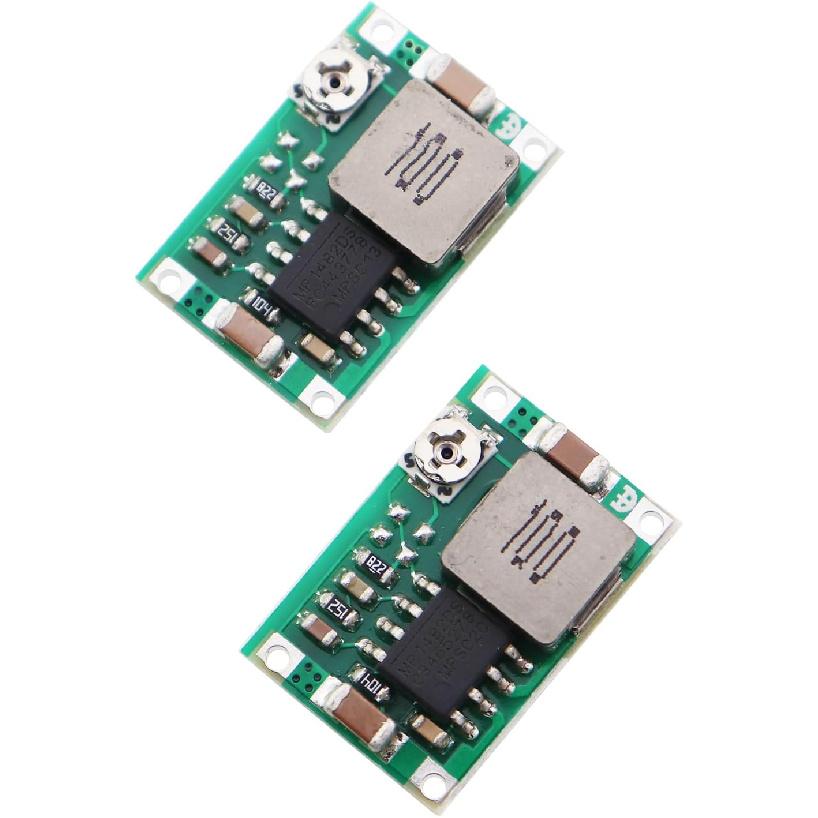 5PCS Mini DC4.75 23V to 3.3V Buck Converter Board 1.8A Output Small Size Green Board Airplane Buck Power Module Car Power Module