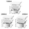Large Capacity Drain Basket Fine Mesh Fruit Filter Basket  Draining Pasta