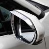 For Toyota Corolla -2024 Chrome Rearview Mirror Rain Eyebrow Trim 2PC