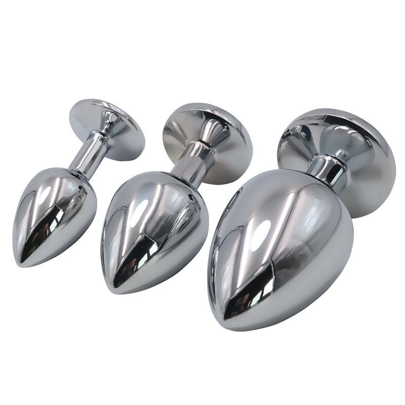 Анальная пробка из нержавеющей стали, металлическая, для страсти пары, секс-игрушки, точка G, анус, анальная стимуляция, анальное расширение