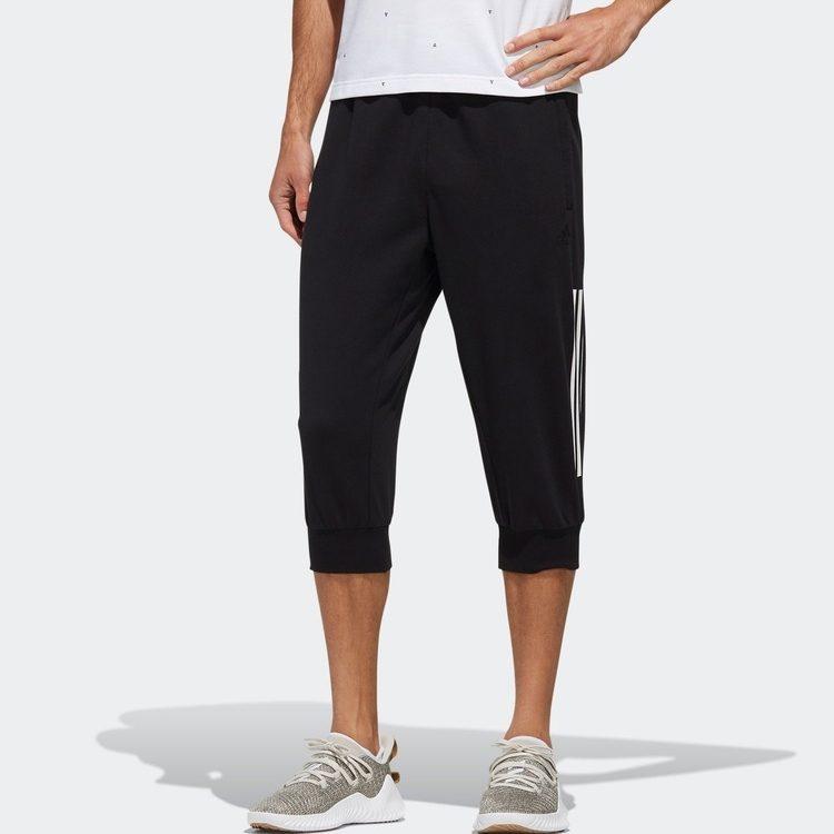 adidas Мужские вязаные спортивные штаны черные DY8722