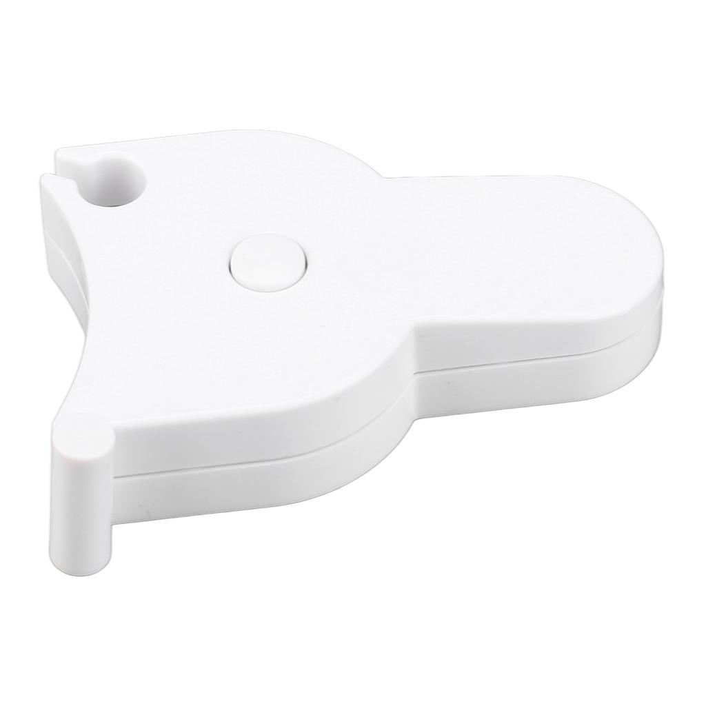 Мягкая рулетка с выдвижной двойной шкалой Гибкая линейка Инструмент для измерения окружности тела