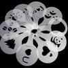 16pcs DIY Cake Latte Decorating Coffee Art Stencils Cappuccino Foam Tool