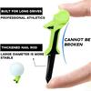 10pcs Golf Tees 83mm Double Angled Ball Nail Seat Plastic Golf Tees