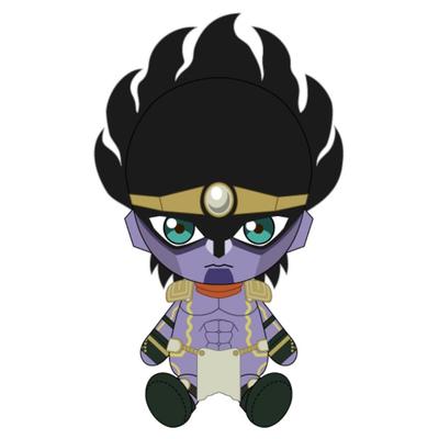 JoJo's Bizarre Adventure Stardust Crusaders Звездная платиновая плюшевая игрушка чиби