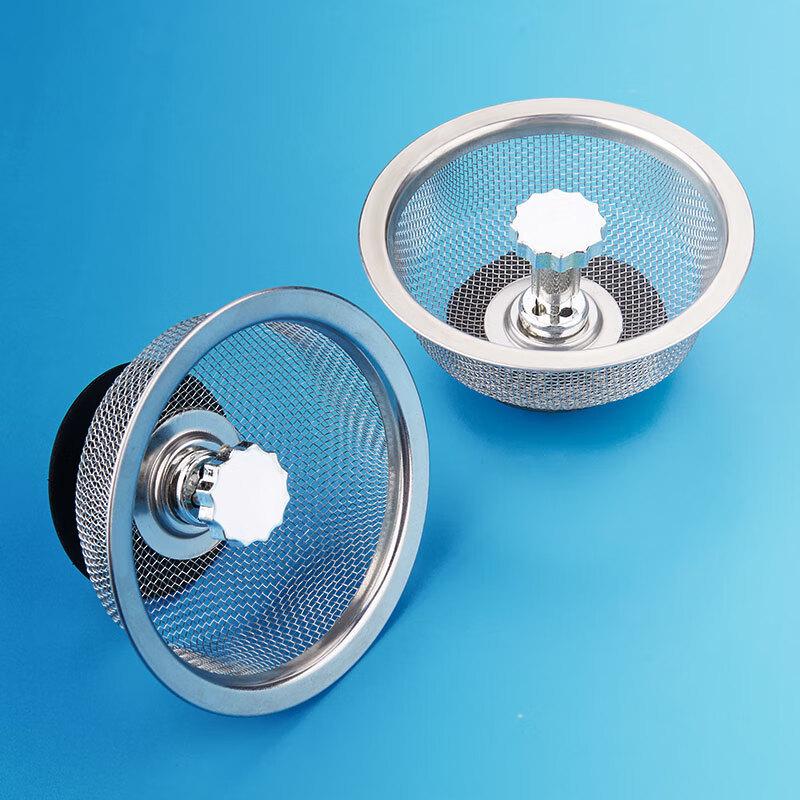 Фильтр для раковины из нержавеющей стали - антиблокировочный фильтр для слива бассейна и канализации