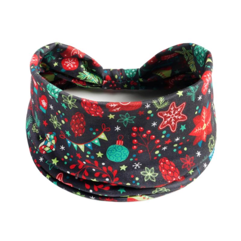 Широкая эластичная спортивная повязка на голову повязка на голову для бега повязка на голову для йоги поглотители пота повязка на голову с тыквой и черепом повязка на голову с привидением повязка на голову на Хэллоуин Рождество