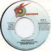 7inch Record MONSTER SHACK - Personality Techniques 2003 Jamaica Reggae, Ska & Dub