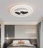 Современный круглый светодиодный потолочный светильник для гостиной, спальни, ресторана или кабинета