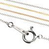 Venetian Chain Necklace Chain Only K18 Thin Width White Gold 45cm [Okko] Women's 0.45mm
