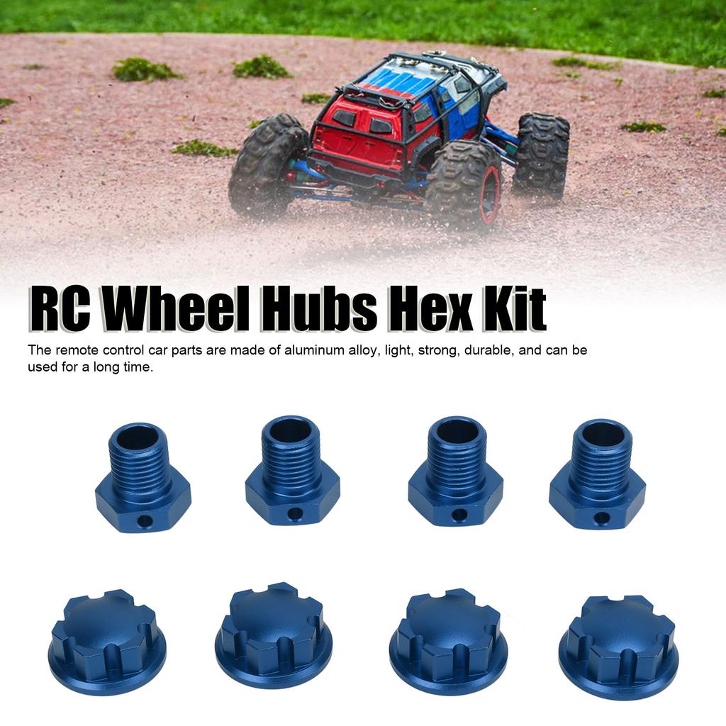 17mm RC Wheel Hubs Hex Kit Aluminium Alloy RC Wheel Hubs Adapter for   1Celsius10 Upgrade