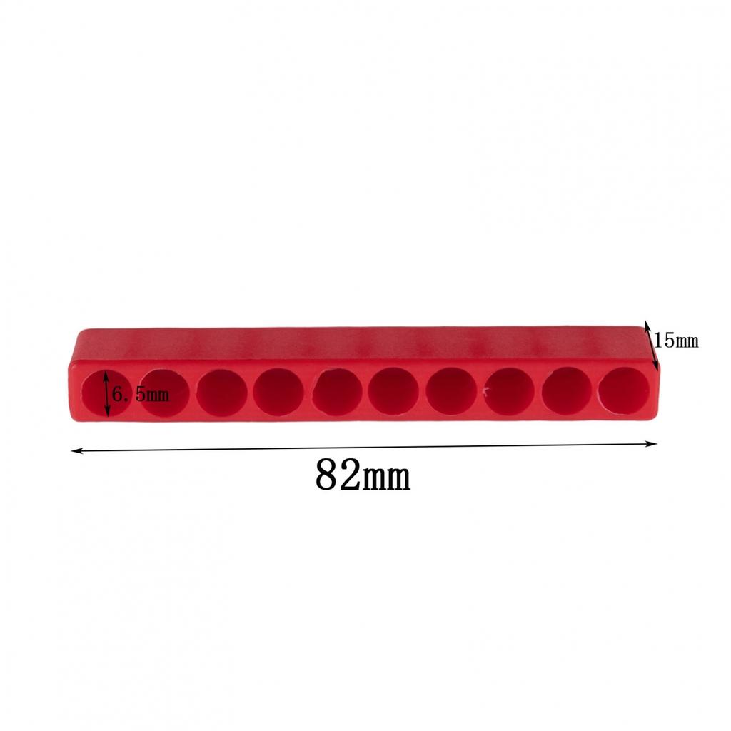 Черный Красный Отвертка Хранение Совершенно Новый 1/4-дюймовый Шестигранник 1/4-дюймовый Шестигранник