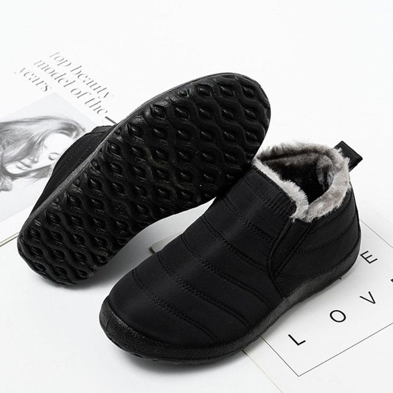 Men Shoes Sneakers Breathable Boots Men Winter Snow Boots Casual Men Winter Boots Ankle Sneakers Furry Warm Male Shoe Work Shoes