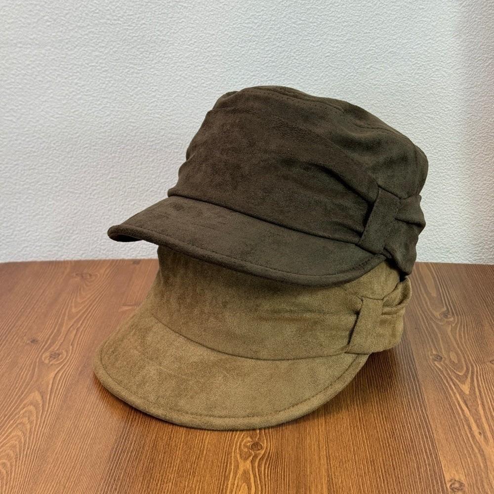 Adjustable Inner Band Octagonal Cap Warm Japanese Minimalist Hat Literary Artistic Styling